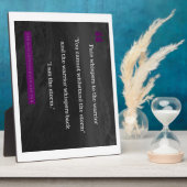 私は嵐のコレクションです フォトプラーク (側面)