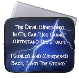私は嵐のラップトップスリーブ ラップトップスリーブ