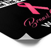 私は嵐の乳がん認識度ピンクリボン ポスター (角)