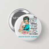 私は嵐の依存回復認識度 缶バッジ (正面&裏面)