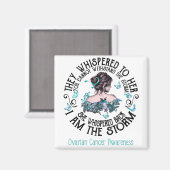 私は嵐の卵巣がん認識度 マグネット (正面/裏面)