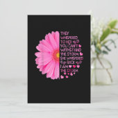 私は嵐の強い女性の乳がん戦士P セーブザデート (スタンド正面)