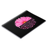 私は嵐の強い女性の乳がん戦士P ノートブック (左側)