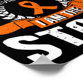 私は嵐の白血病認識度 ポスター (角)