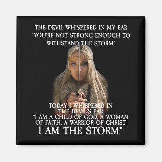 私は嵐の神の子だ マグネット