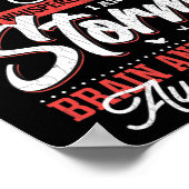 私は嵐の脳動脈瘤の認識度サポートGr ポスター (角)