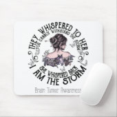 私は嵐の脳腫瘍認識度 マウスパッド (マウス)