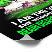 私は嵐の脳障害認識度 ポスター (角)