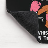 私は嵐の黒アフリカ人女性の乳がんAである マウスパッド (コーナー)