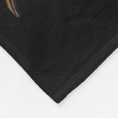 私は嵐の黒人女性Crps認識度 フリースブランケット (角)