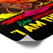 私は嵐の12番目の黒い歴史の月Wome ポスター (角)