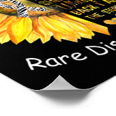 私は嵐レア疾病戦士Tシャツ38 ポスター (角)