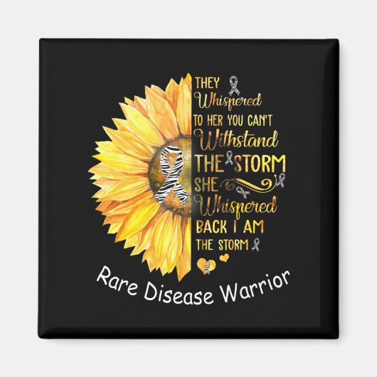 私は嵐レア疾病戦士Tシャツ38 マグネット (正面)