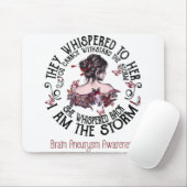 私は嵐脳動脈瘤認識度 マウスパッド (マウス)