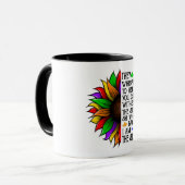 私は嵐/ひまわり マグカップ (正面左)