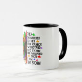 私は嵐/ひまわり マグカップ (正面右)