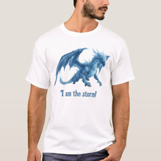 私は嵐 マジェスティックブルーアイスドラゴン Tシャツ