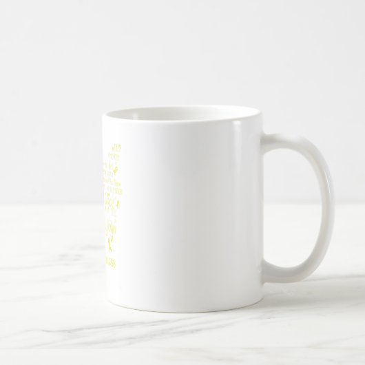 私は嵐DIPG蝶 コーヒーマグカップ (右)