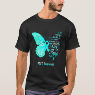 私は嵐Ptsd認識度蝶 Tシャツ