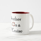 私は巡航にむしろあります ツートーンマグカップ (正面右)