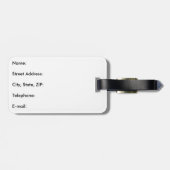 私は巡航のカスタマイズ可能な荷物のラベルを愛します ラゲッジタグ (裏面横)