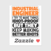 私は工業技術者が物を作ろうとしていおもしろいる シール (シート)