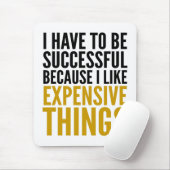 私は巧妙で高い事のマウスパッドでなければなりません マウスパッド (マウス)