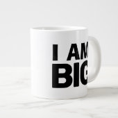 私は巨大な巨大なマグカップ ジャンボコーヒーマグカップ (正面右)