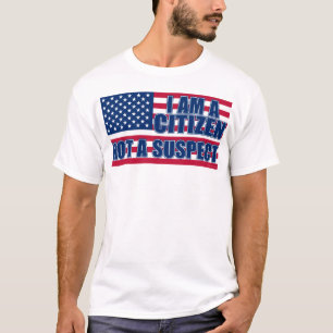 私は市民です疑わしいではなくの(彼のために) Tシャツ