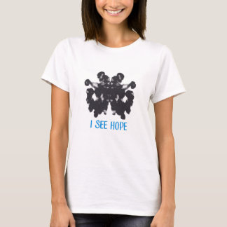 私は希望の女性のTシャツを見ます Tシャツ