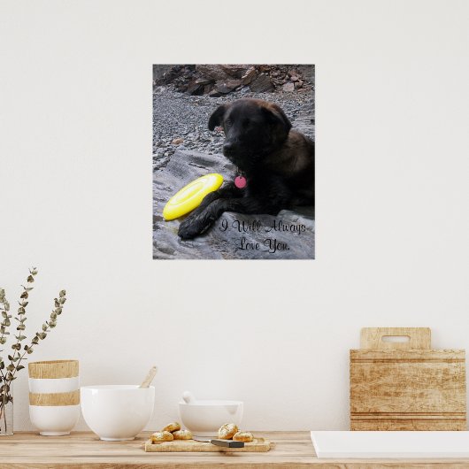 私は常にあなたのポスターを愛する ポスター (キッチン)