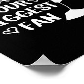 私は常にあなたの最大のファンサッカーの母の生活になる ポスター (角)