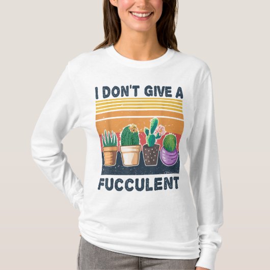 私は常にガーデンレトロ園芸植物の恋人Mではない Tシャツ (正面)