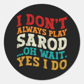 私は常にサロ遊ドああ待つYes私はインディアン ラウンドシール (正面)