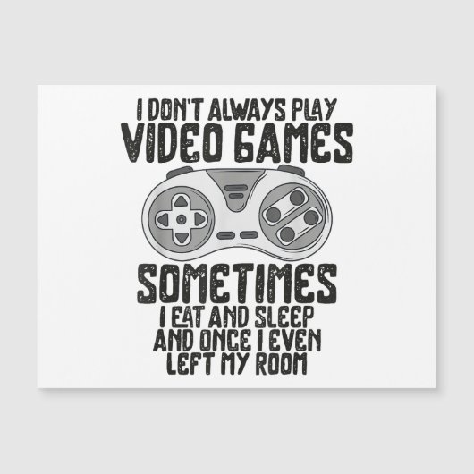 私は常にビデオゲ遊ームゲームのユーモアをおもしろいしない (正面)