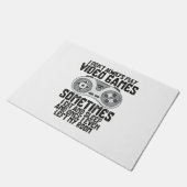 私は常にビデオゲ遊ームゲームのユーモアをおもしろいしない ドアマット (アングル)