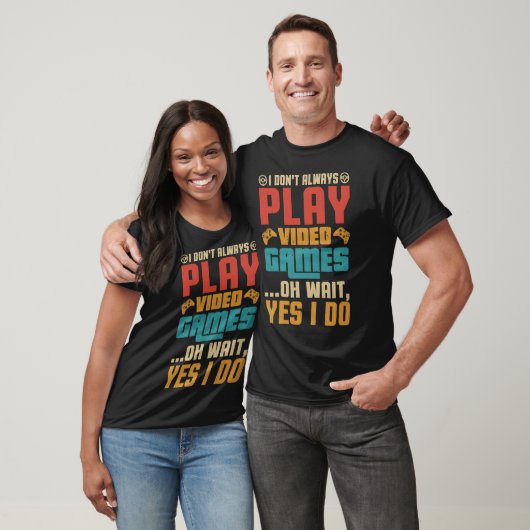 私は常にビデ遊オ・ゲームああ待つYes私は行う Tシャツ (ユニセックス)