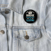 私は常にブリッジ遊プレイおもしろいヤーカードゲーム 缶バッジ (インサイチュ)