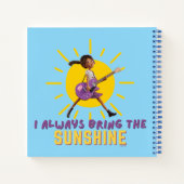 私は常に太陽の光を運ぶ ノートブック (裏面)