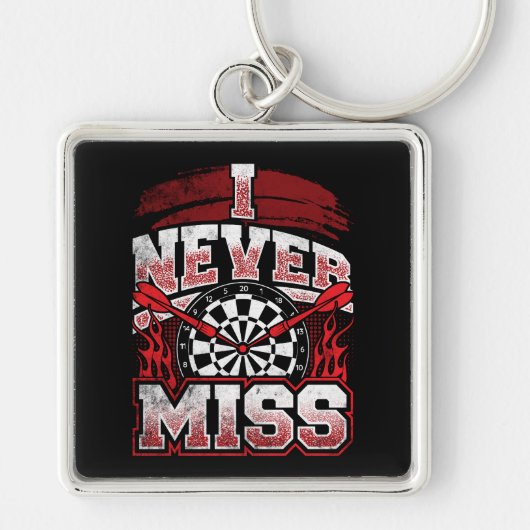 私は常に恋しく思プレミアムダーツ キーホルダー (正面)