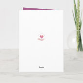 私は常に祈あなたのために シーズンカード (裏面)