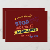 私は常に空ストップ車を見て待って見ていない セーブザデート (正面/裏面)