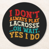 私は常に遊ラクロスオー待機Yes私はクール ラウンドペーパーコースター (正面)