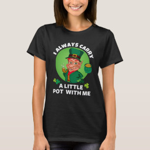 私は常に運ポットオン私ラッキーSt patricks day6 Tシャツ