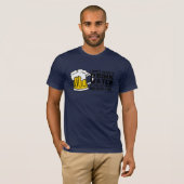 私は常に飲みません水(ビール)を Tシャツ (正面フル)