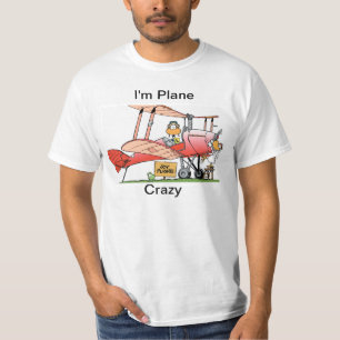 私は平らで熱狂するな漫画のワイシャツです Tシャツ
