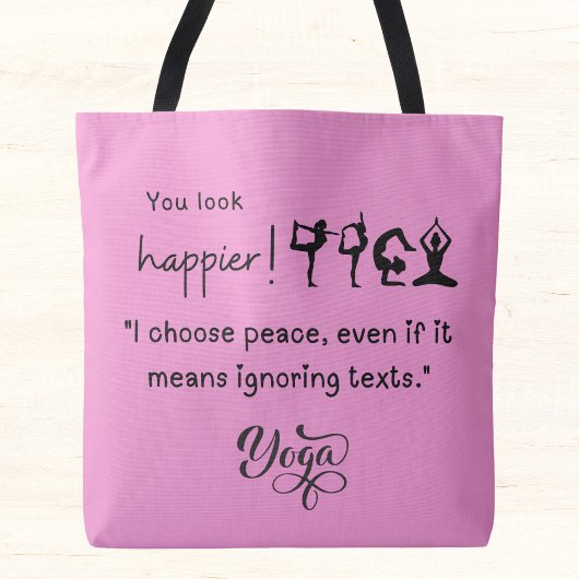 私は平和を選んだ。それはもし文字を無視することを意味する。 トートバッグ