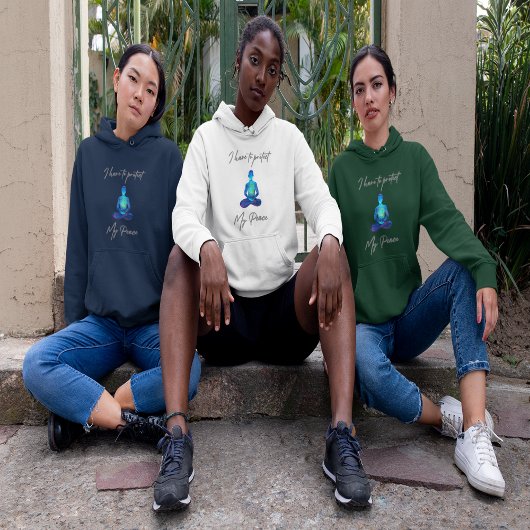 私は平和保護になる パーカ