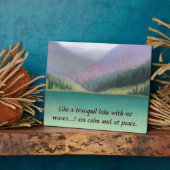 私は平和記念館に居る フォトプラーク (側面)