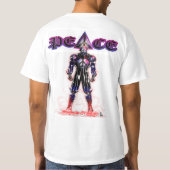 私は平和 Tシャツ (裏面)